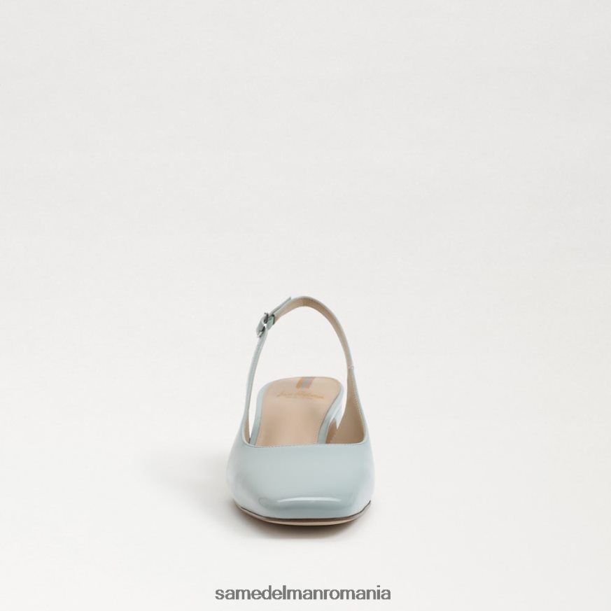 Sam Edelman încălţăminte albastru spuma de mare femei terra slingback kitten heel HN448Z190