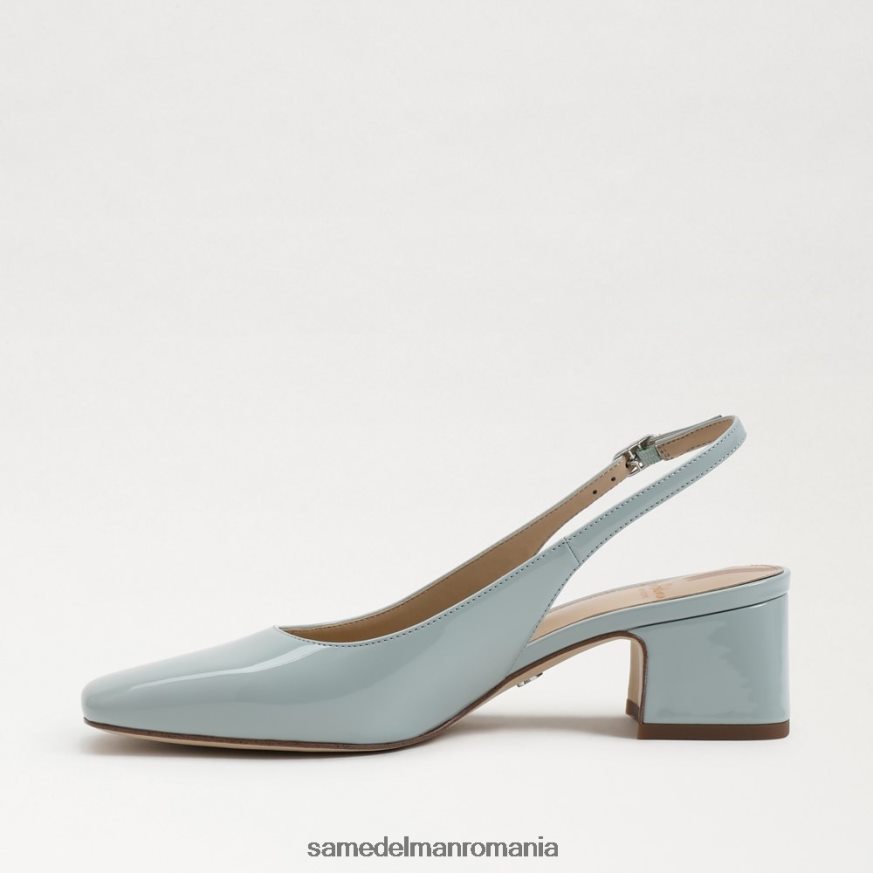 Sam Edelman încălţăminte albastru spuma de mare femei terra slingback kitten heel HN448Z190