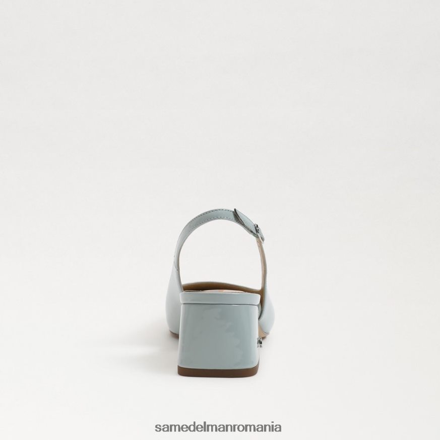Sam Edelman încălţăminte albastru spuma de mare femei terra slingback kitten heel HN448Z190