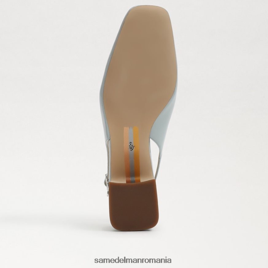 Sam Edelman încălţăminte albastru spuma de mare femei terra slingback kitten heel HN448Z190