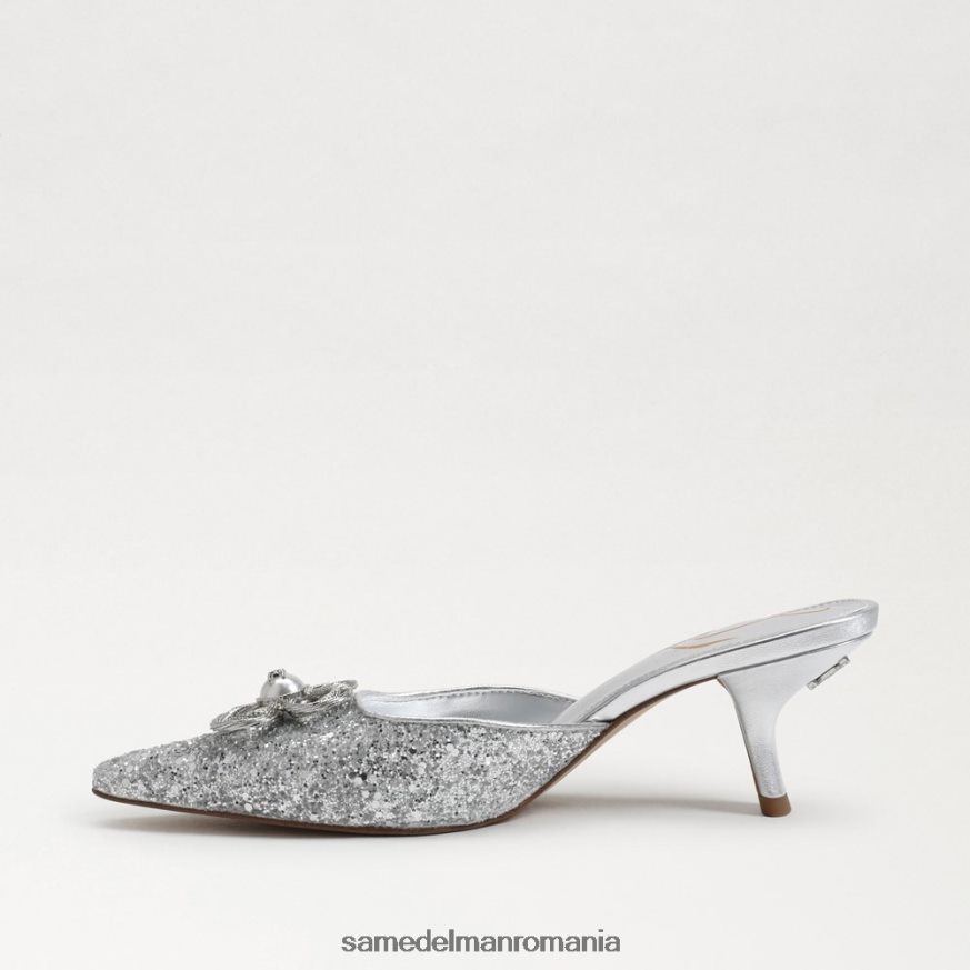 Sam Edelman încălţăminte argint moale femei brit tour kitten heel HN448Z588