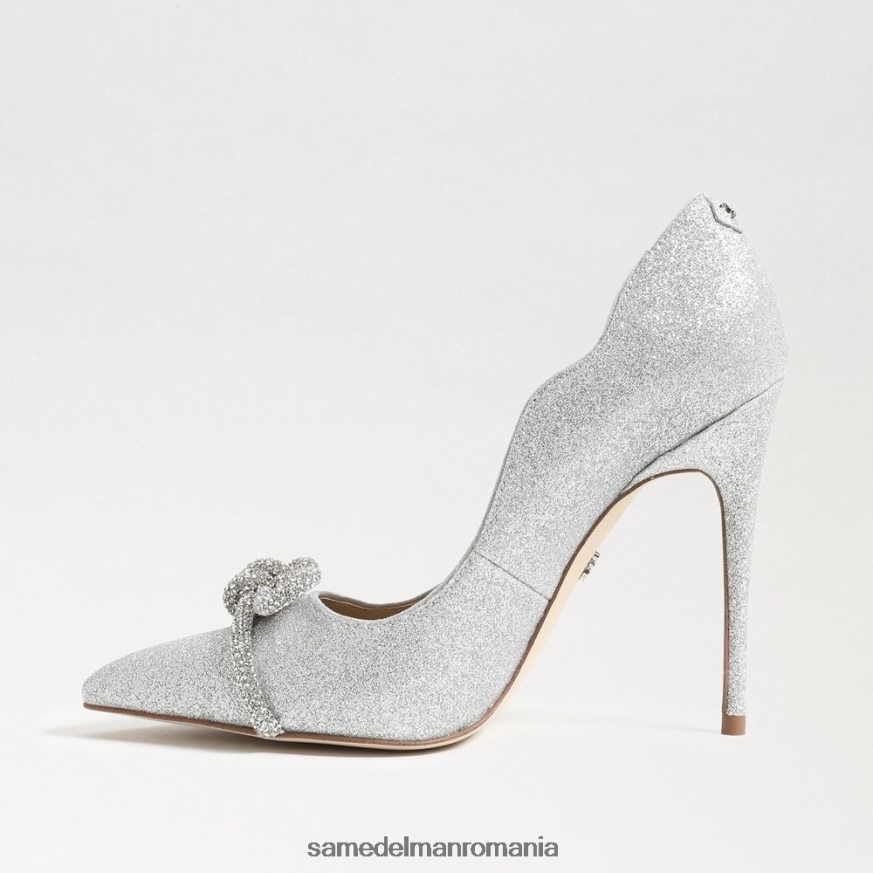 Sam Edelman încălţăminte argint moale femei deela toc ascutit HN448Z754