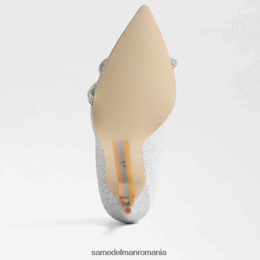 Sam Edelman încălţăminte argint moale femei deela toc ascutit HN448Z754
