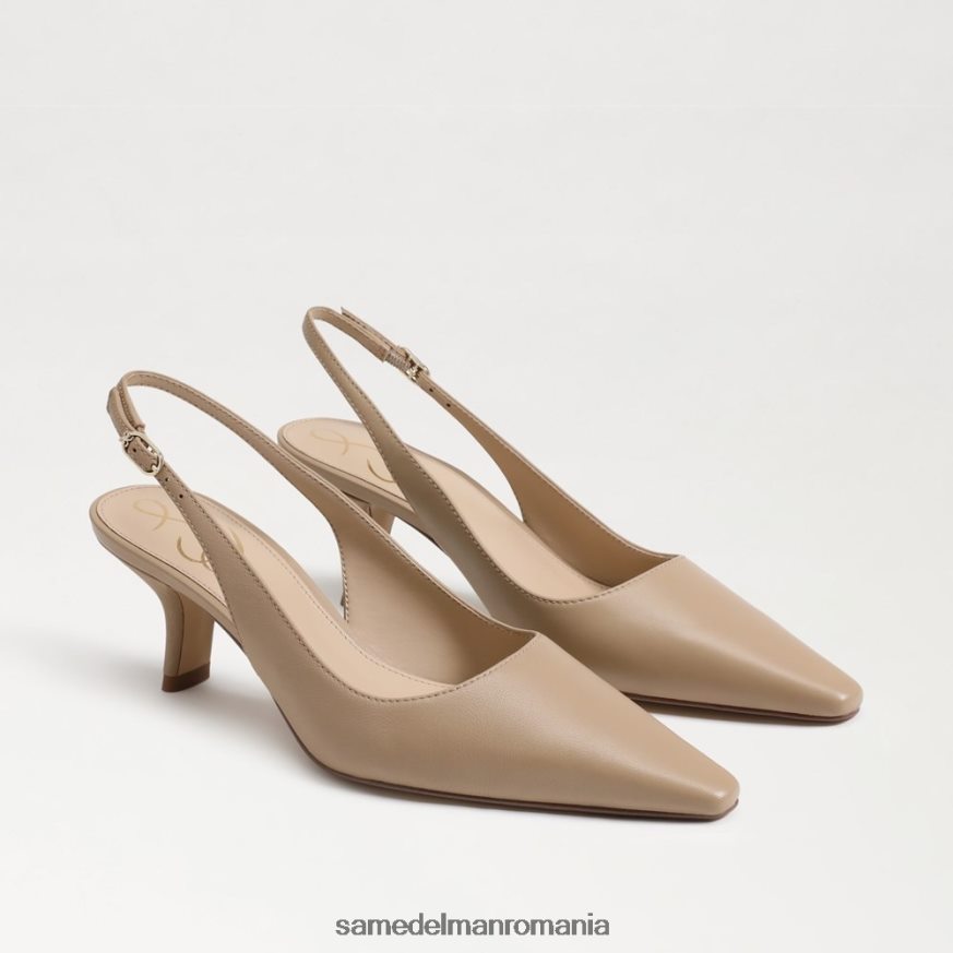 Sam Edelman încălţăminte bej femei pompă bianka slingback HN448Z91