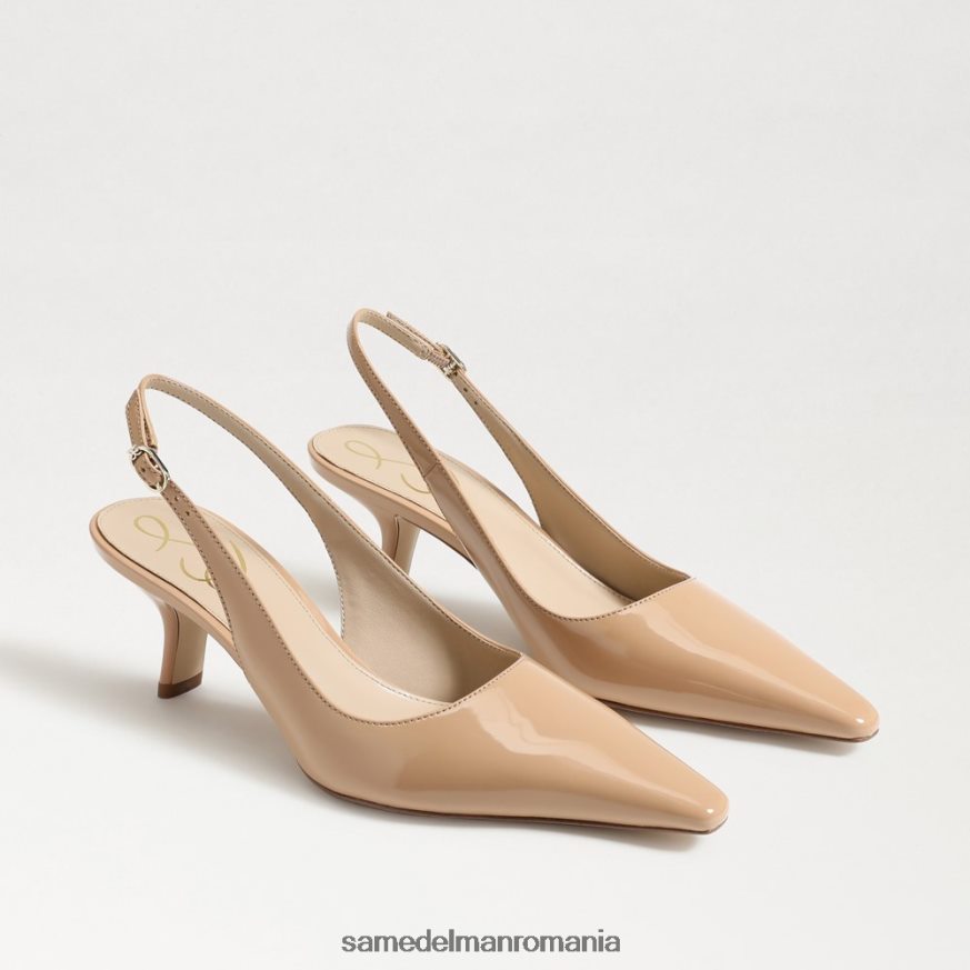 Sam Edelman încălţăminte brevet de nisip auriu femei pompă bianka slingback HN448Z95
