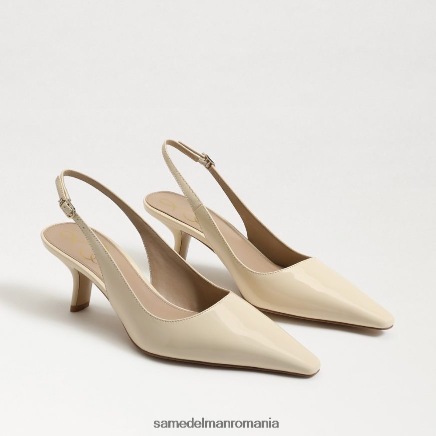 Sam Edelman încălţăminte brevet modern de fildeș femei pompă bianka slingback HN448Z94