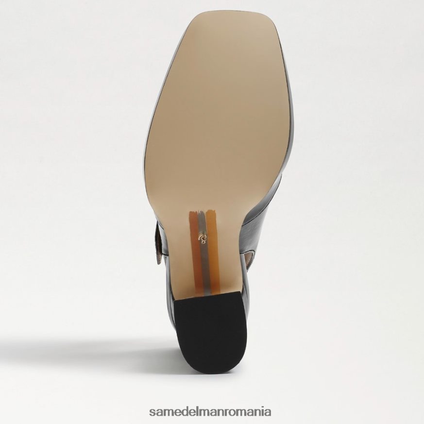 Sam Edelman încălţăminte brevet negru femei jildie slingback mary jane toc HN448Z316