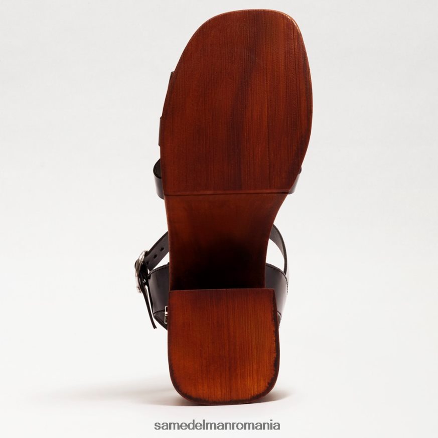 Sam Edelman încălţăminte brevet negru femei margritte platformă cu toc bloc HN448Z660