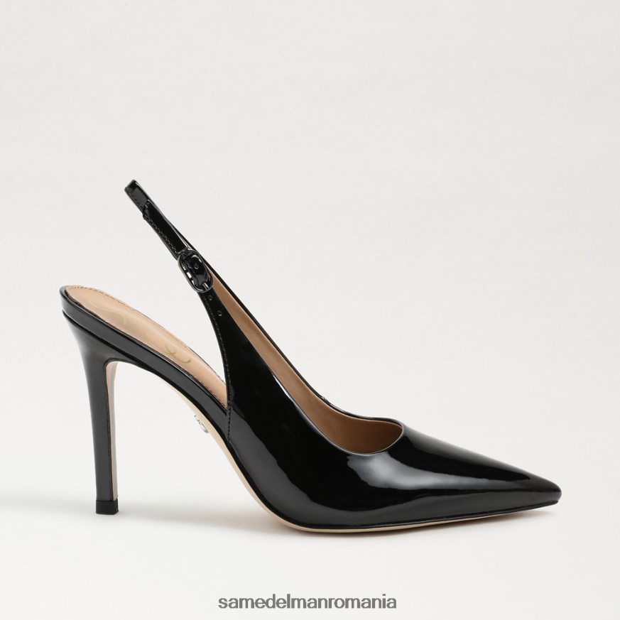 Sam Edelman încălţăminte brevet negru femei pompă hazel slingback HN448Z663