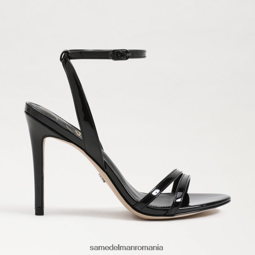 Sam Edelman încălţăminte brevet negru femei toc cu cureaua gemmie HN448Z672