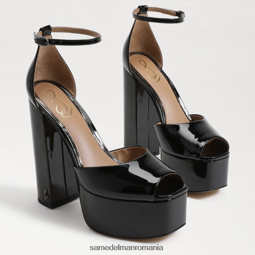 Sam Edelman încălţăminte brevet negru femei toc platforma kori HN448Z239