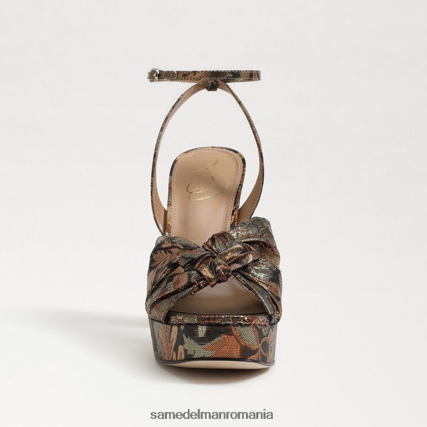 Sam Edelman încălţăminte bronz multi femei toc platforma kristen HN448Z817