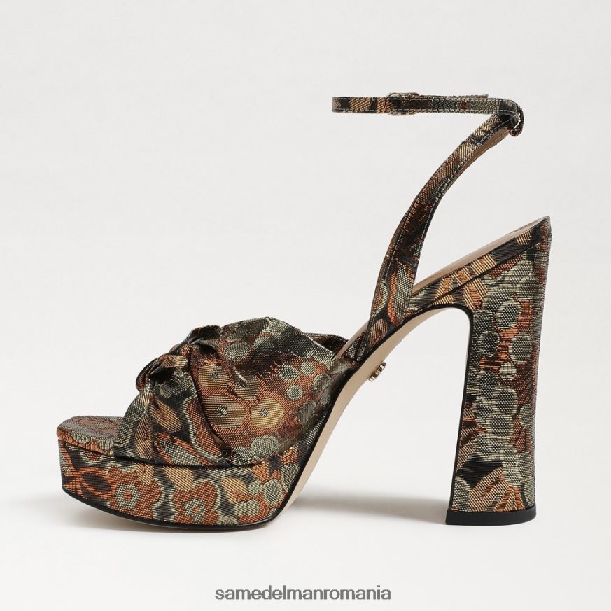 Sam Edelman încălţăminte bronz multi femei toc platforma kristen HN448Z817