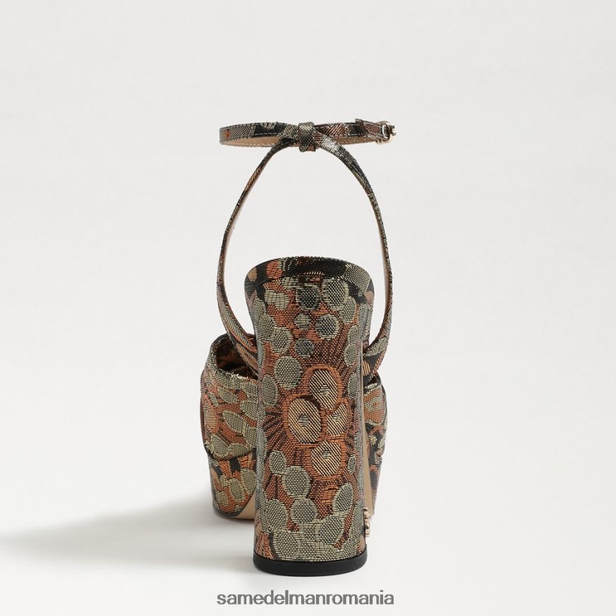 Sam Edelman încălţăminte bronz multi femei toc platforma kristen HN448Z817