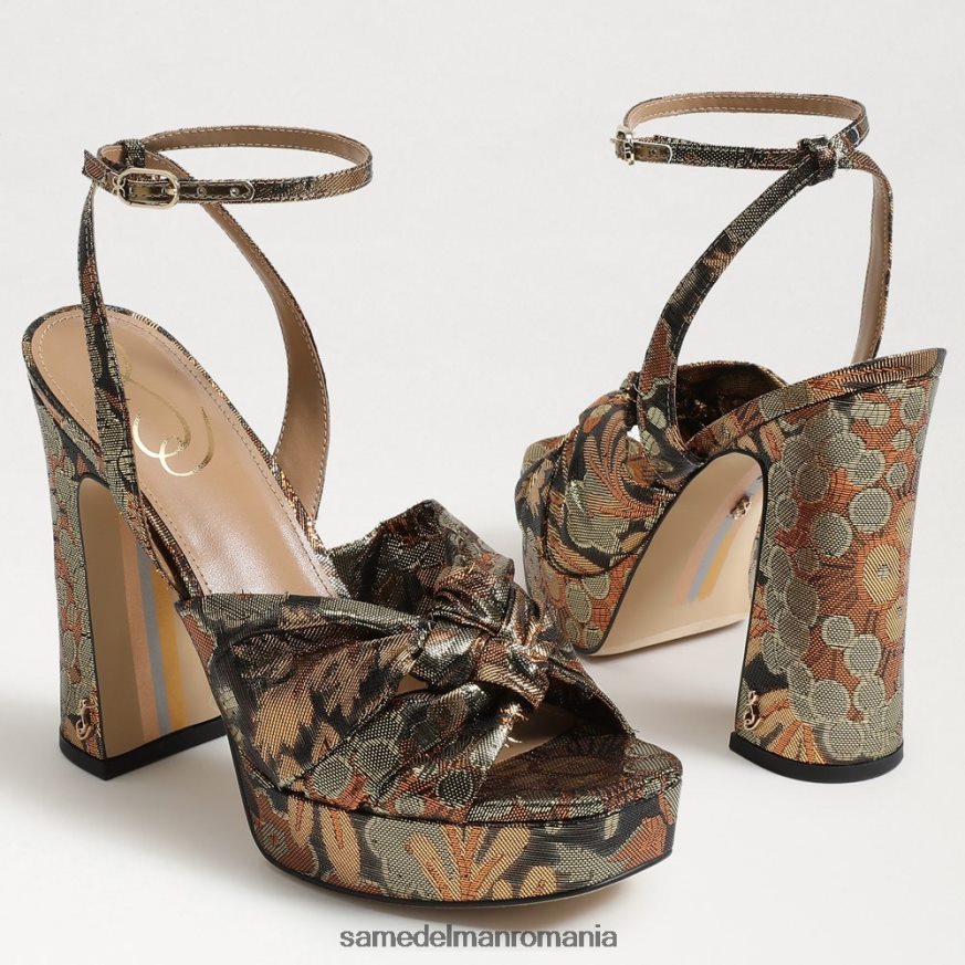 Sam Edelman încălţăminte bronz multi femei toc platforma kristen HN448Z817