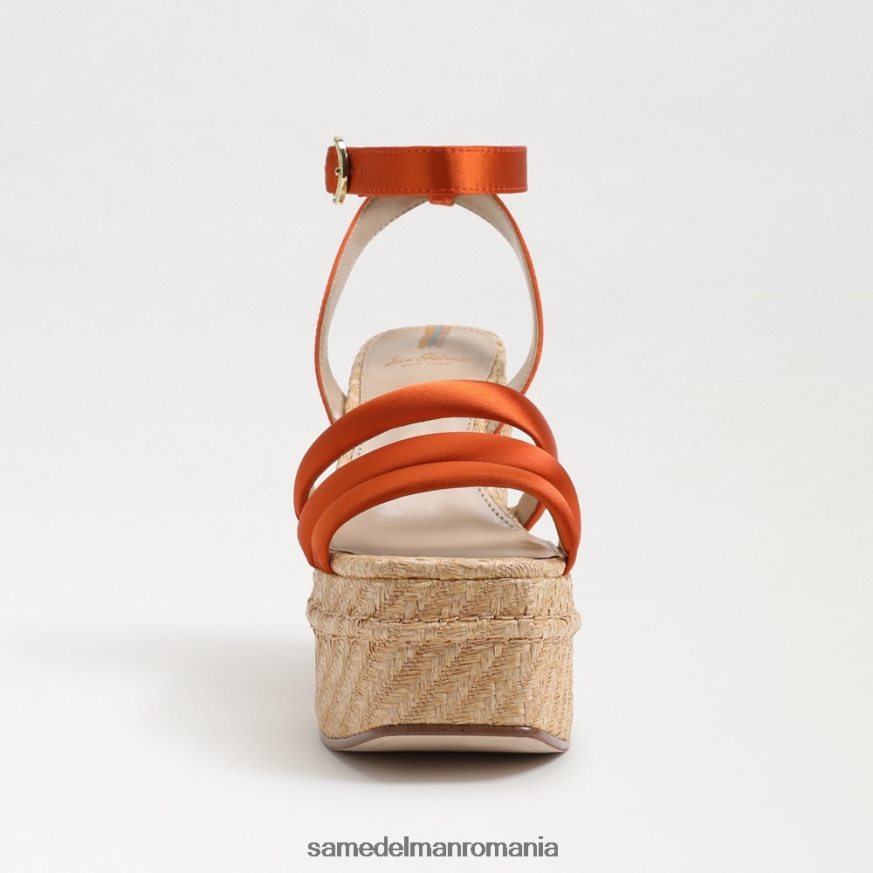 Sam Edelman încălţăminte cali portocaliu femei sandale cu toc platforma tibby HN448Z439