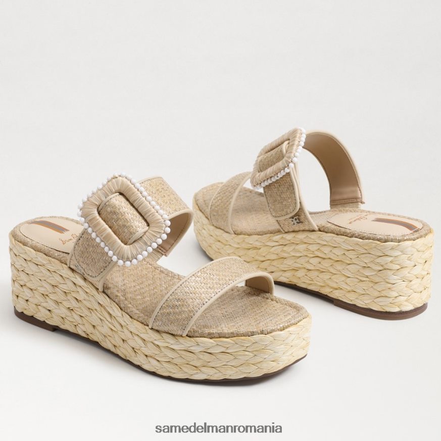 Sam Edelman încălţăminte coaja de ou femei sandale cu pană chase espadrile HN448Z200