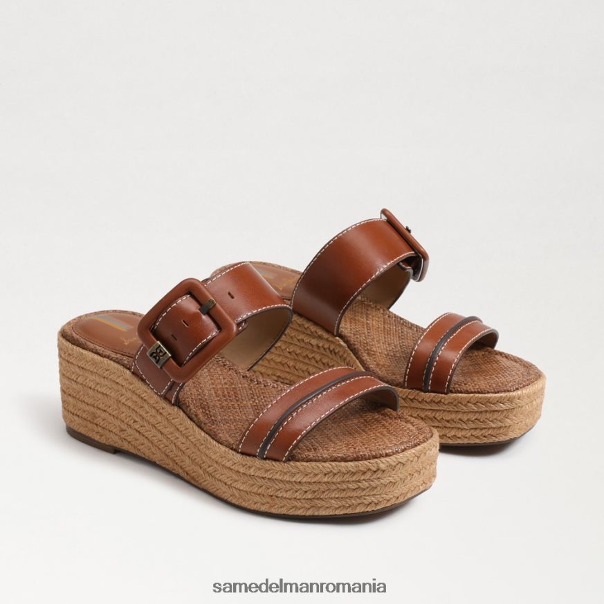 Sam Edelman încălţăminte coniac bogat femei sandale cu pană carson espadrile HN448Z353