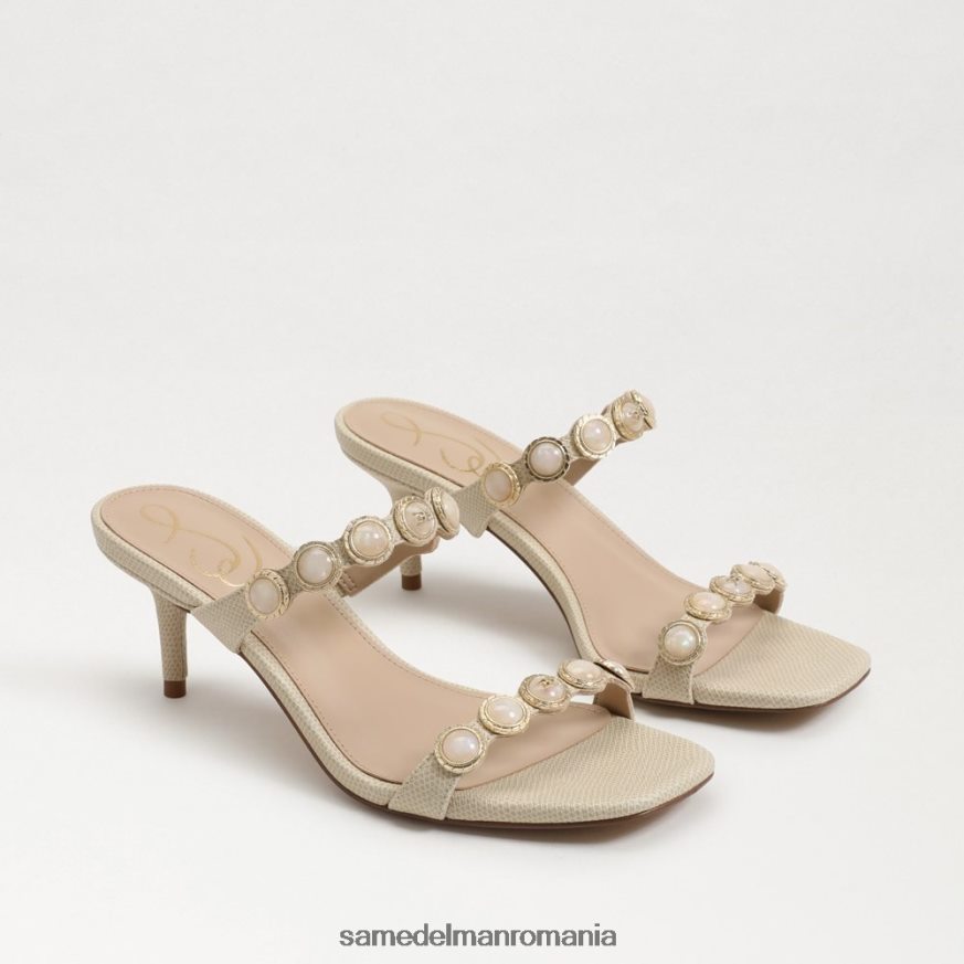 Sam Edelman încălţăminte crema de banane femei palma kitten heel mule HN448Z493