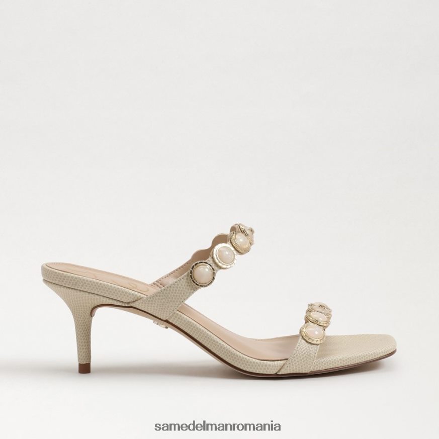 Sam Edelman încălţăminte crema de banane femei palma kitten heel mule HN448Z493