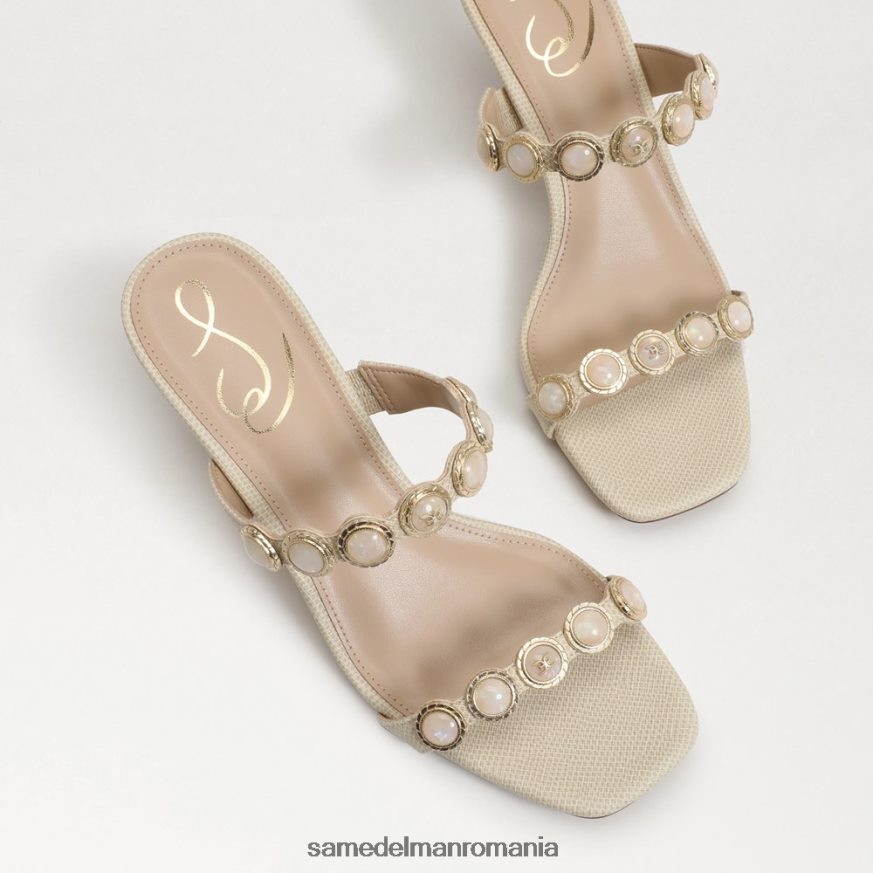 Sam Edelman încălţăminte crema de banane femei palma kitten heel mule HN448Z493