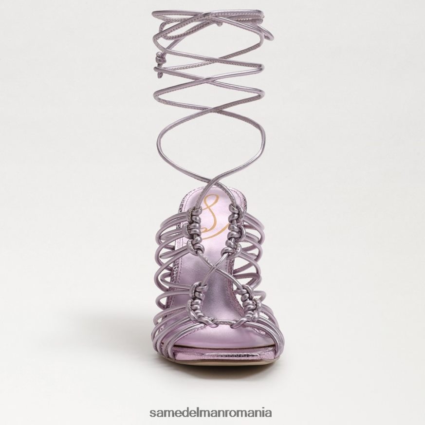 Sam Edelman încălţăminte cuarț liliac femei sandale stiletto cu șireturi lylah HN448Z440