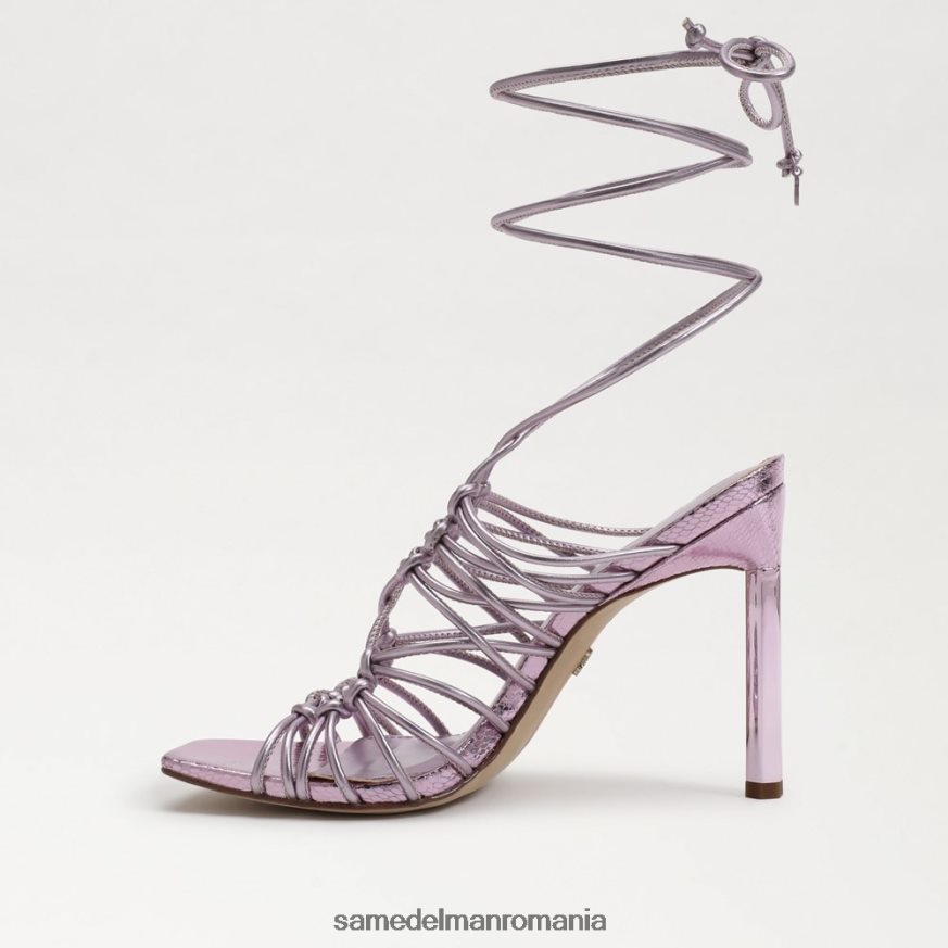 Sam Edelman încălţăminte cuarț liliac femei sandale stiletto cu șireturi lylah HN448Z440
