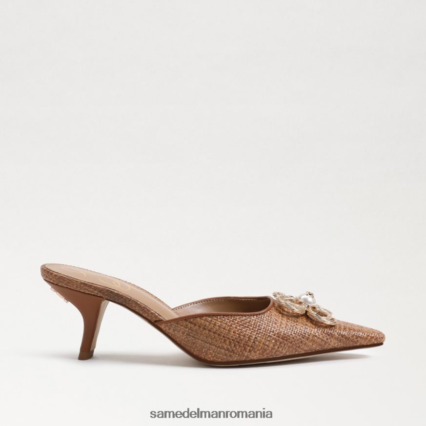 Sam Edelman încălţăminte cuoio femei brit tour kitten heel HN448Z586