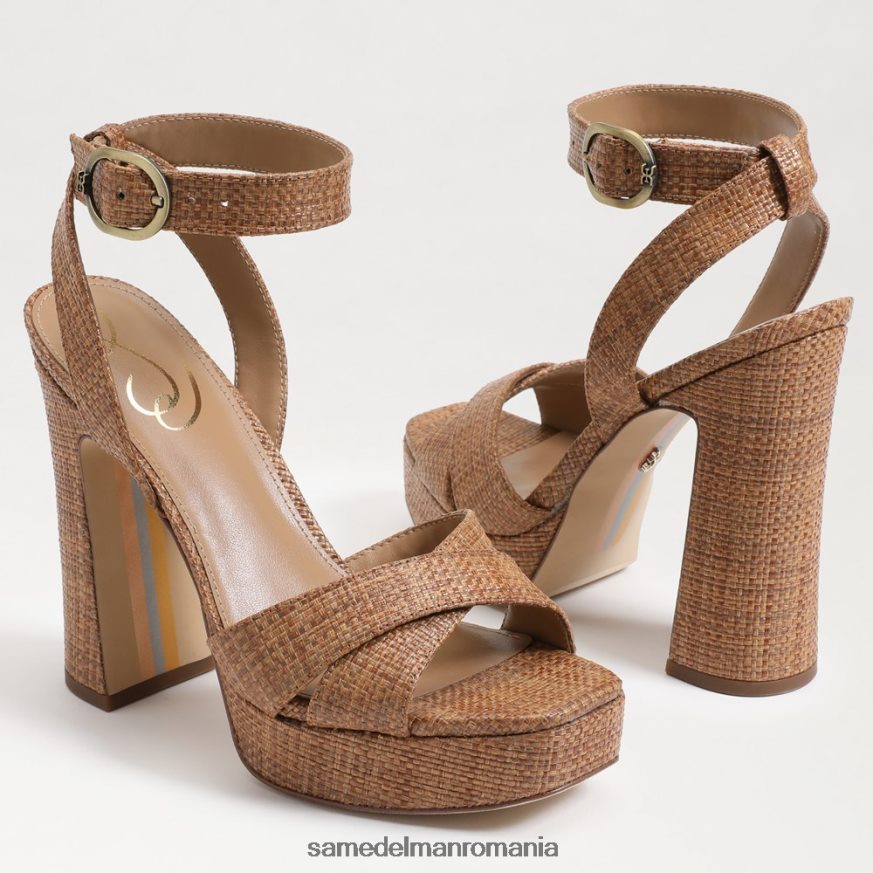 Sam Edelman încălţăminte cuoio femei sandale cu platformă kayna HN448Z512