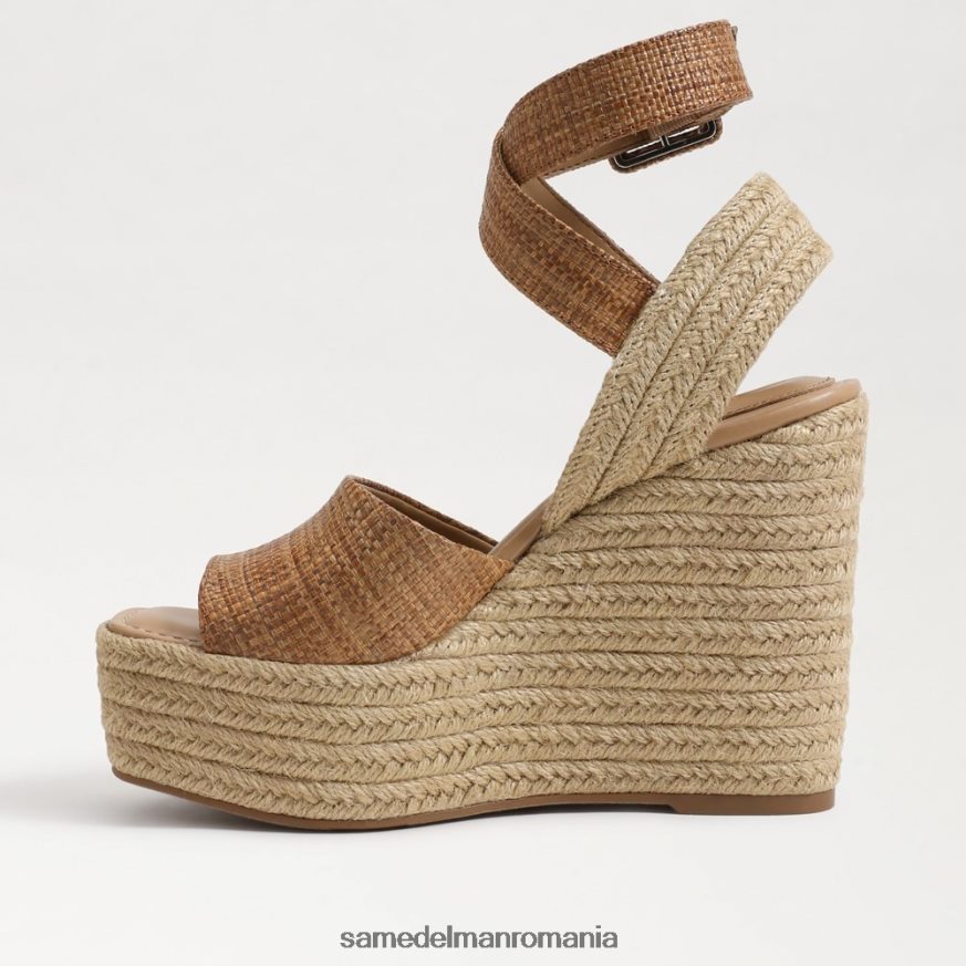 Sam Edelman încălţăminte cuoio femei vada sandale cu pană espadrile HN448Z384