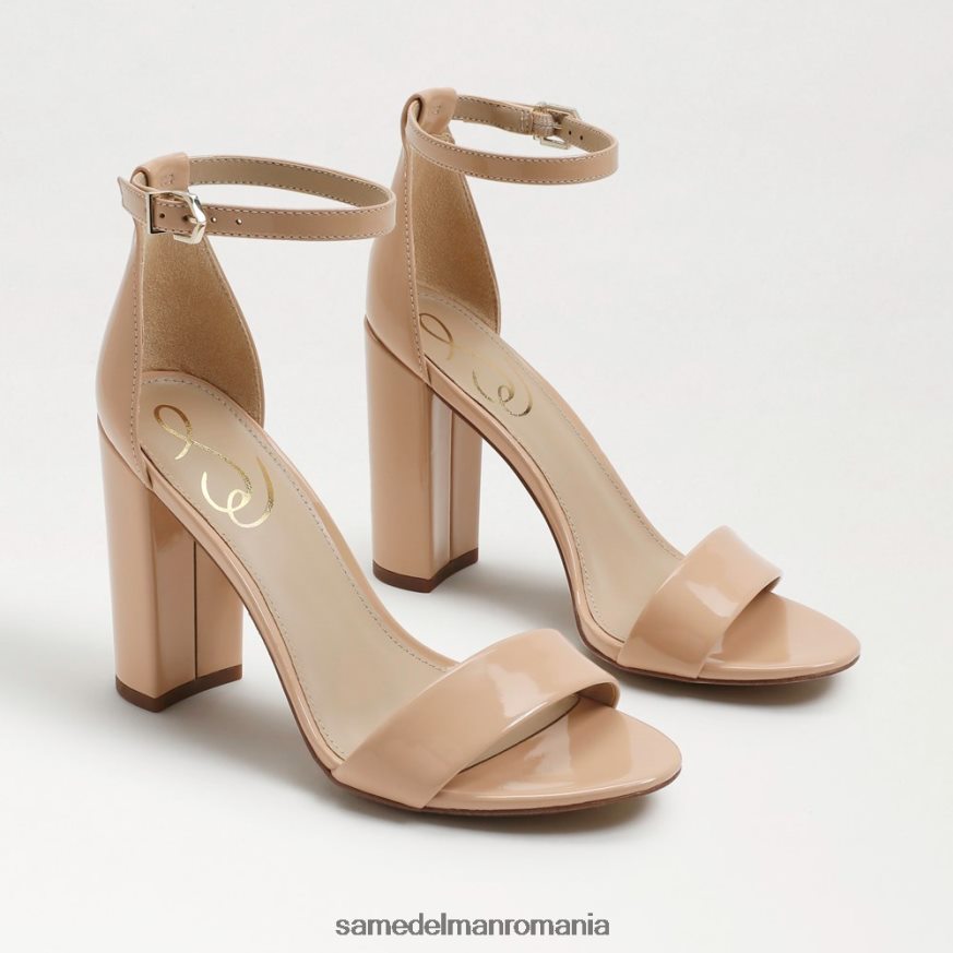 Sam Edelman încălţăminte fard de obraz bej femei sandale cu toc bloc yaro HN448Z335
