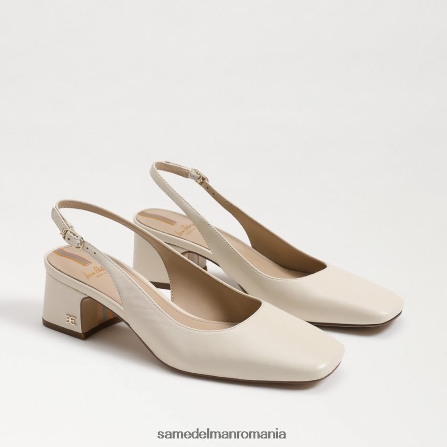 Sam Edelman încălţăminte fildeș modern femei terra slingback kitten heel HN448Z188