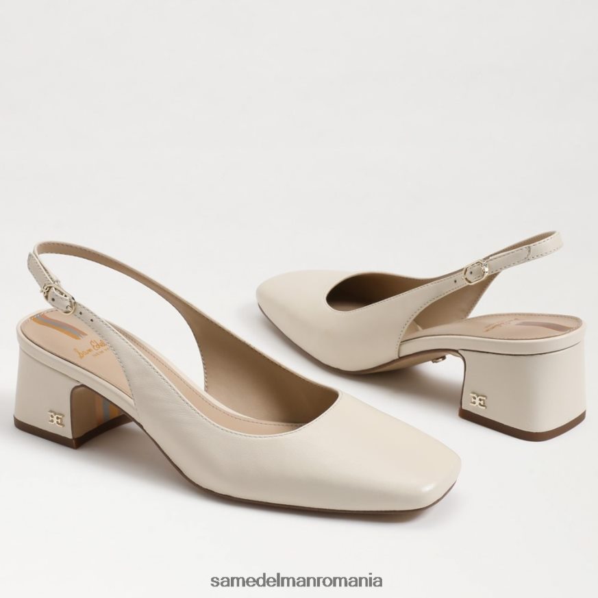 Sam Edelman încălţăminte fildeș modern femei terra slingback kitten heel HN448Z188