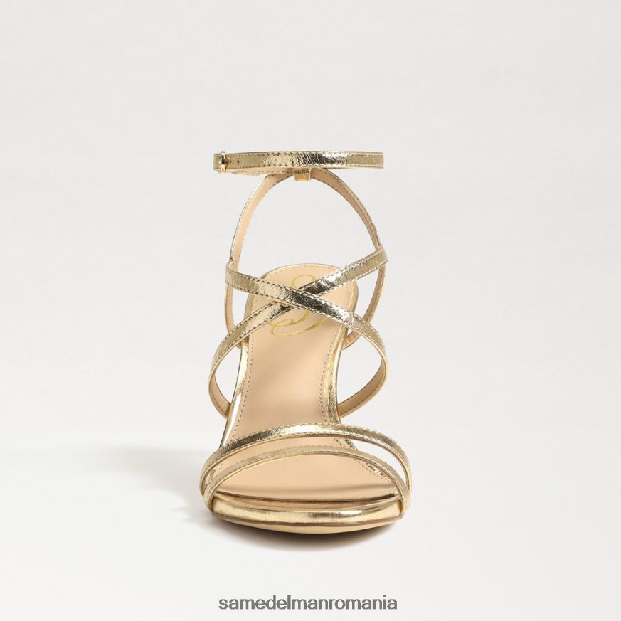 Sam Edelman încălţăminte frunza de aur femei toc cu bretele delanie HN448Z646