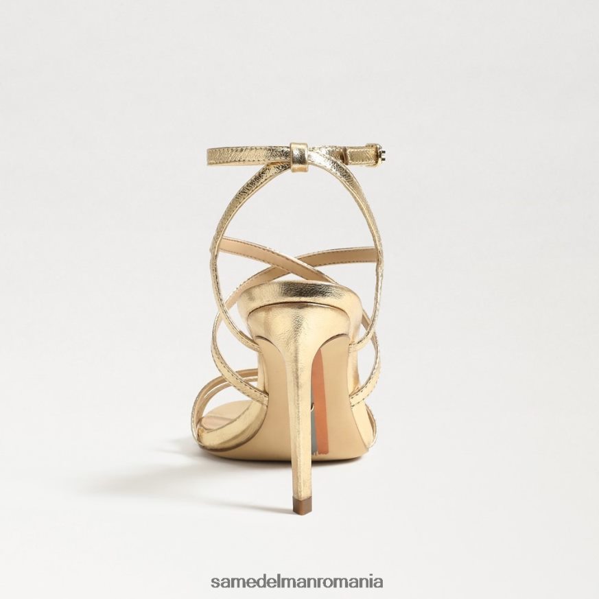 Sam Edelman încălţăminte frunza de aur femei toc cu bretele delanie HN448Z646
