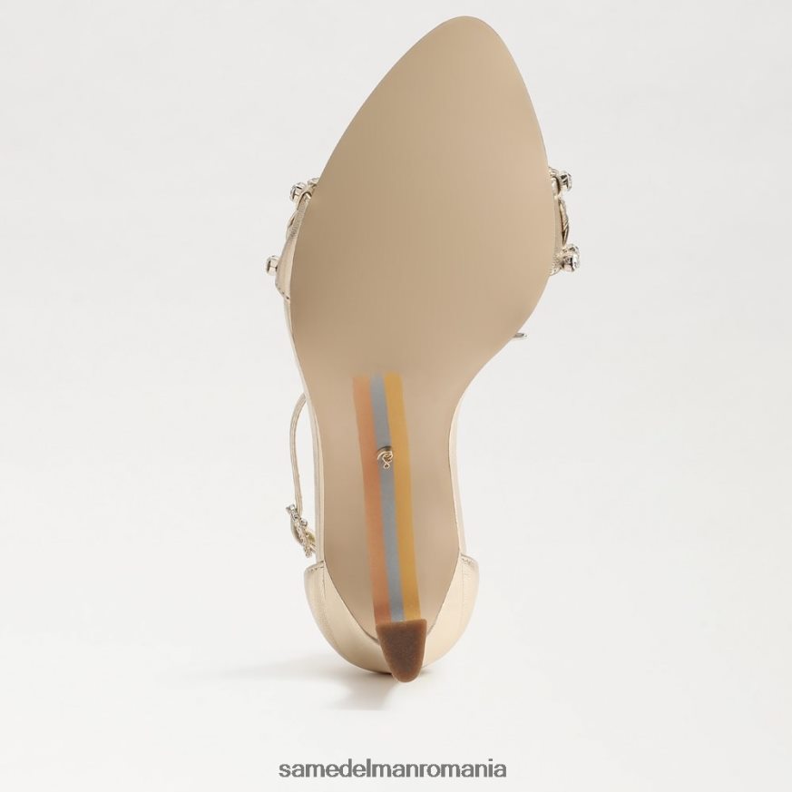 Sam Edelman încălţăminte frunza de aur femei toc cu bretele evelynn HN448Z610