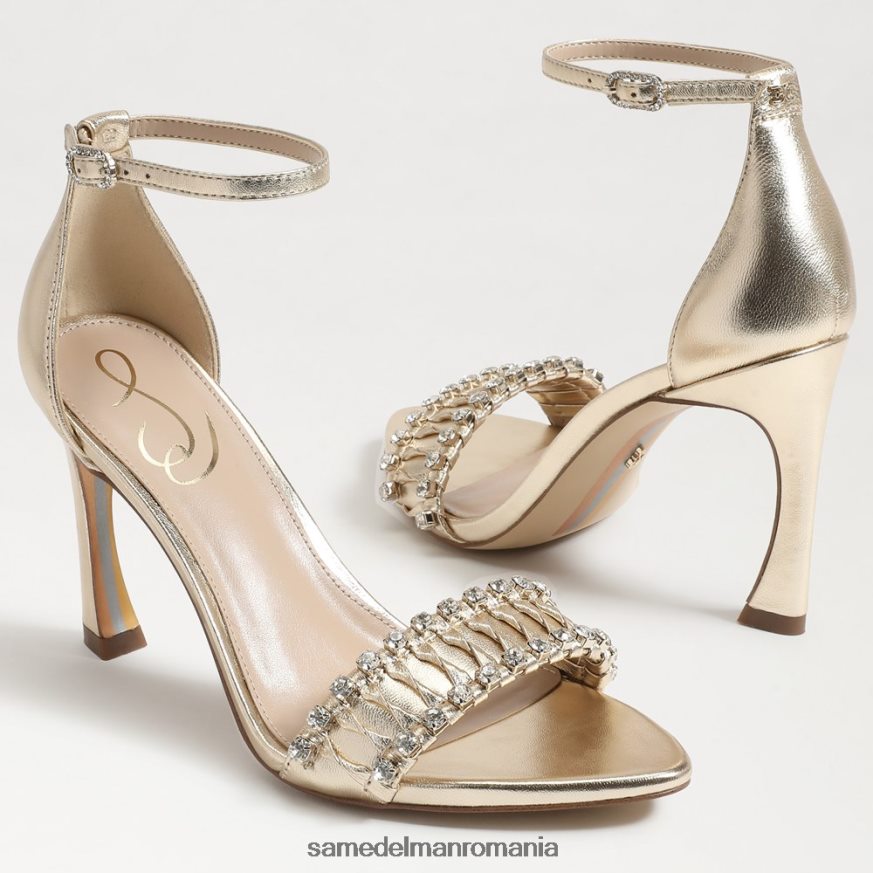 Sam Edelman încălţăminte frunza de aur femei toc cu bretele evelynn HN448Z610