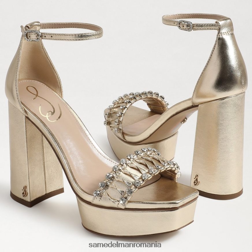 Sam Edelman încălţăminte frunza de aur femei toc platformă ninette HN448Z759