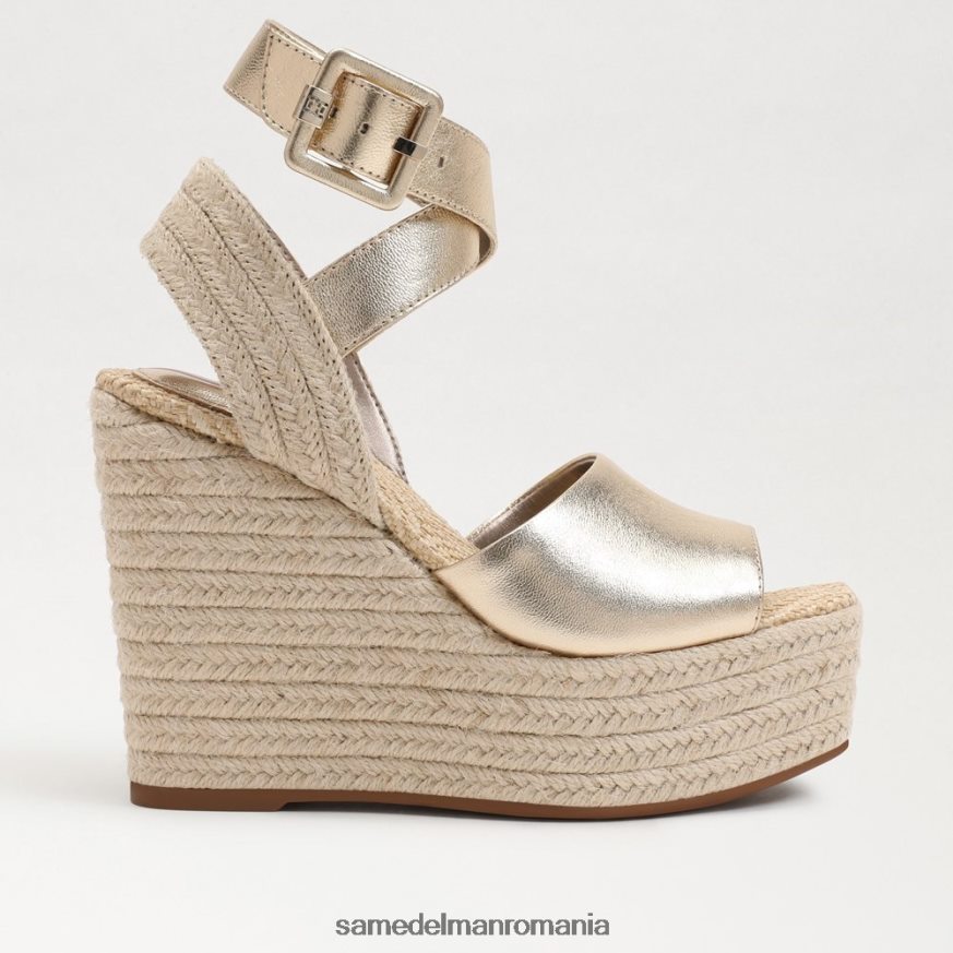Sam Edelman încălţăminte frunza de aur femei vada sandale cu pană espadrile HN448Z383