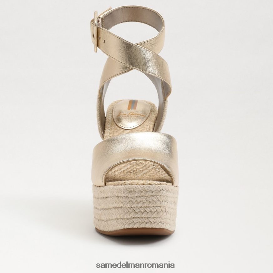 Sam Edelman încălţăminte frunza de aur femei vada sandale cu pană espadrile HN448Z383