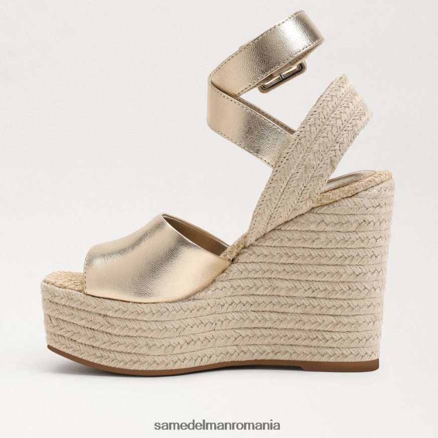 Sam Edelman încălţăminte frunza de aur femei vada sandale cu pană espadrile HN448Z383