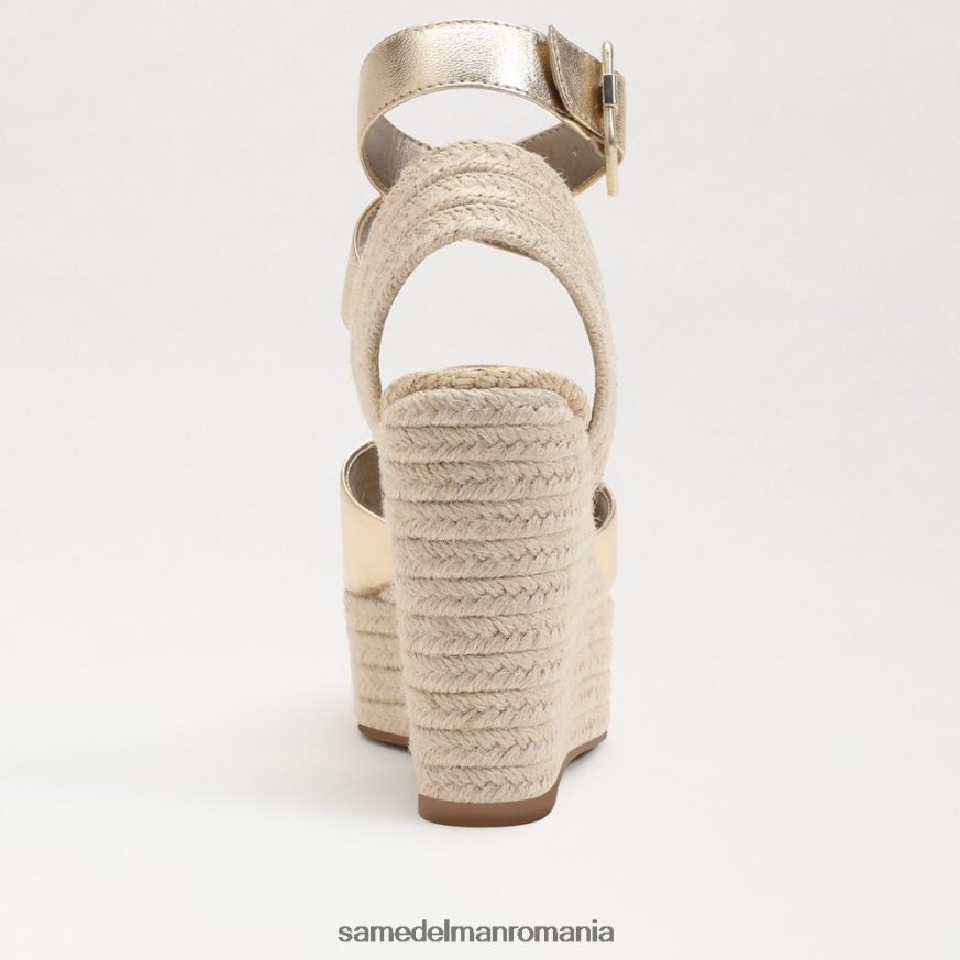 Sam Edelman încălţăminte frunza de aur femei vada sandale cu pană espadrile HN448Z383