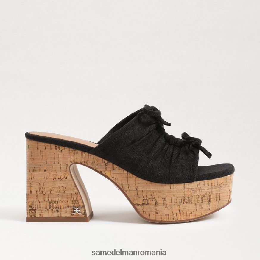 Sam Edelman încălţăminte in negru femei toc cu platformă dova HN448Z348