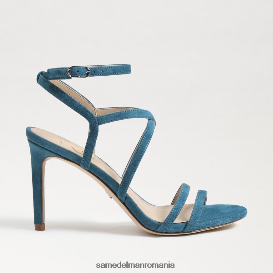 Sam Edelman încălţăminte indigo sălbatic femei toc cu bretele delanie HN448Z652