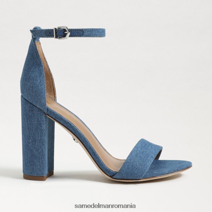 Sam Edelman încălţăminte indigo spălat femei sandale cu toc bloc yaro HN448Z320