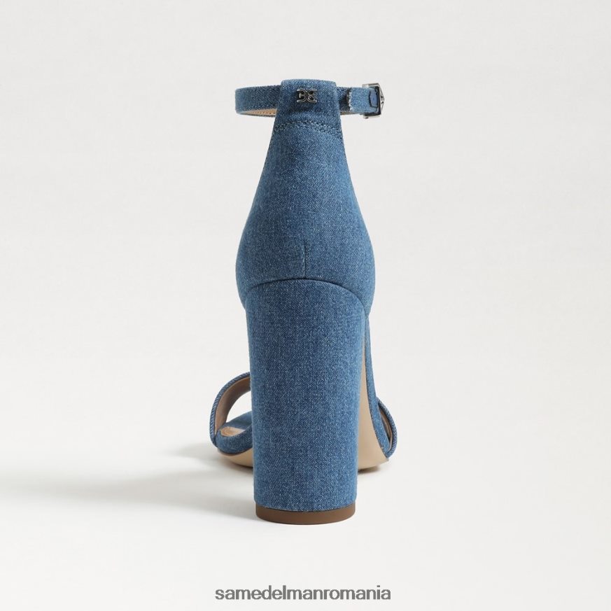 Sam Edelman încălţăminte indigo spălat femei sandale cu toc bloc yaro HN448Z320