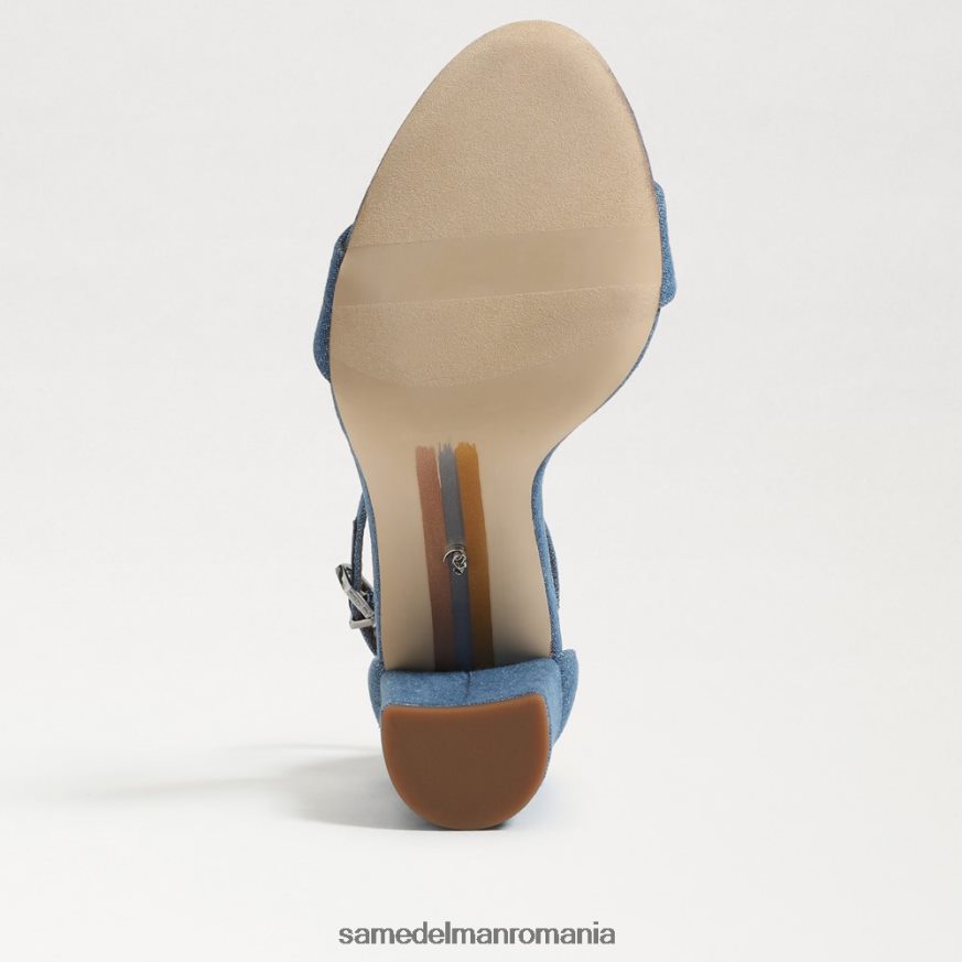 Sam Edelman încălţăminte indigo spălat femei sandale cu toc bloc yaro HN448Z320