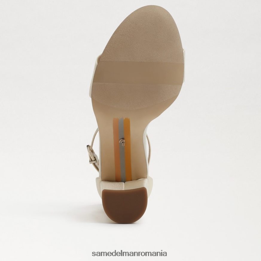 Sam Edelman încălţăminte mătase perla fildeș femei sandale cu toc bloc yaro HN448Z321