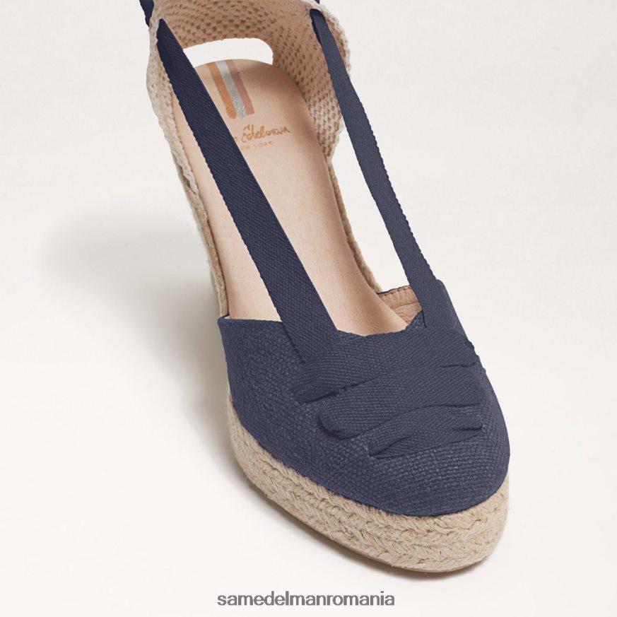Sam Edelman încălţăminte marina femei sandale cu pană margherita espadrile HN448Z88
