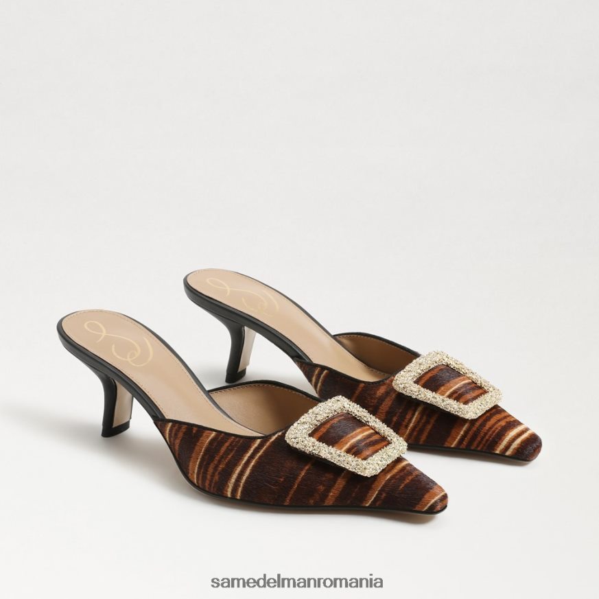 Sam Edelman încălţăminte maro multiplu femei brit kitten heel mule HN448Z430
